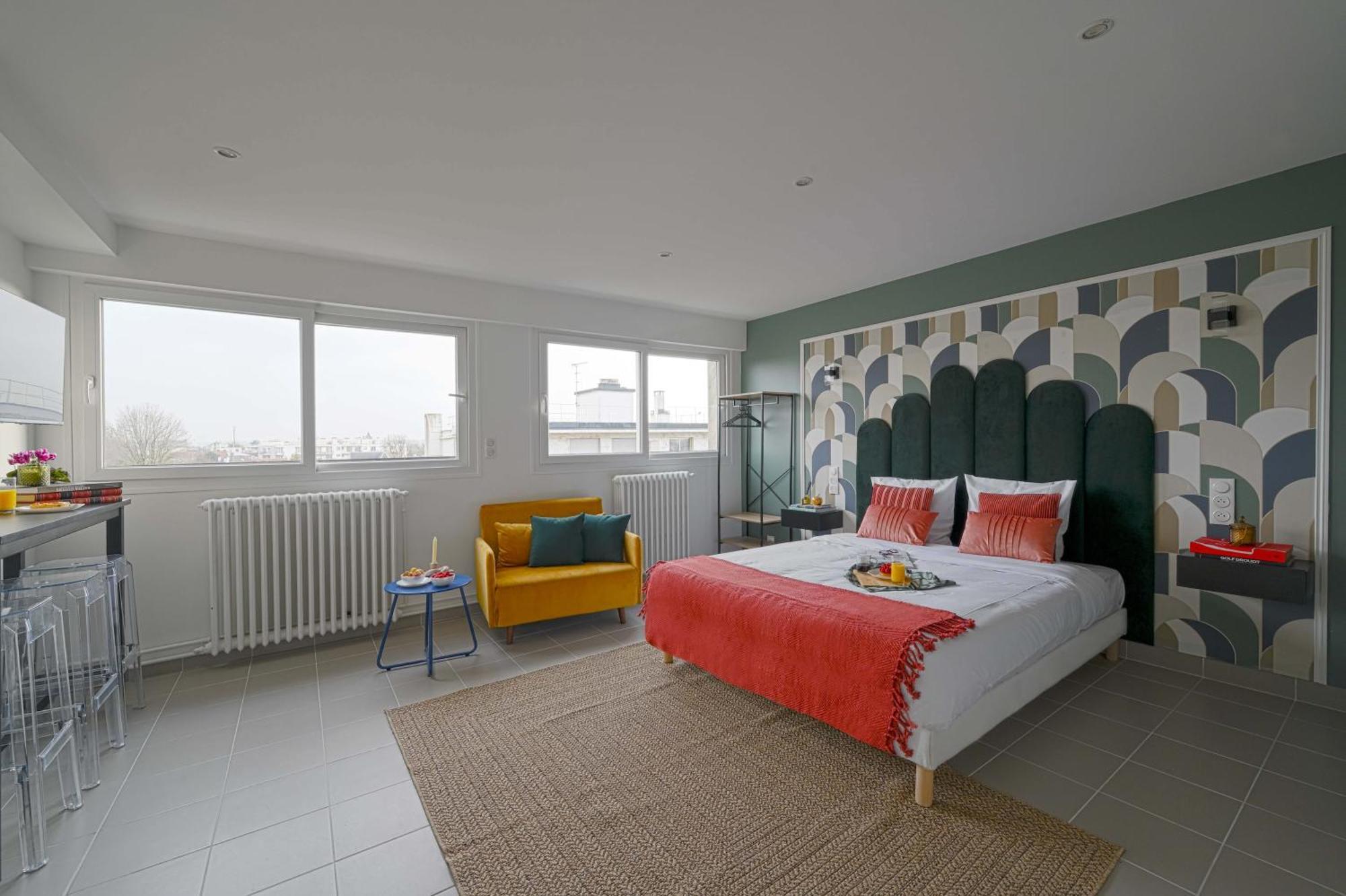 Modern Bright Apartment In Appart'Hotel Saint-Maur-des-Fosses Exterior photo